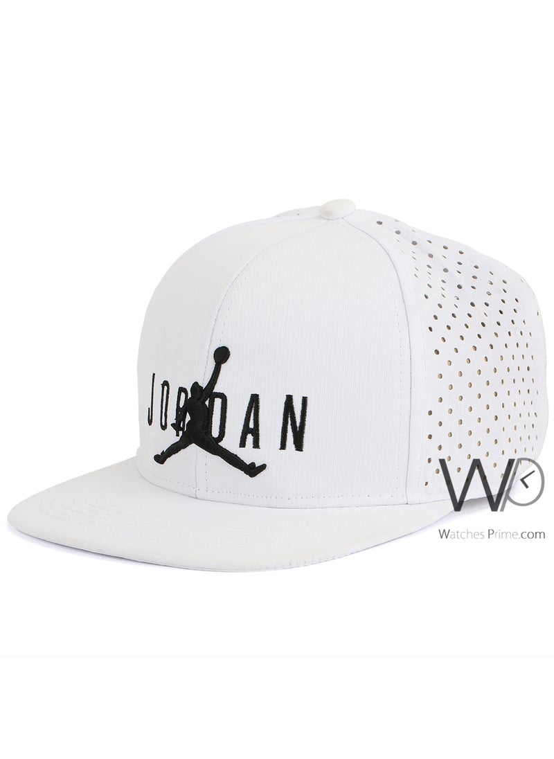 Jordan Jordan Snapback hip hop Cap White Color Cotton Hat For Men  - Image 1