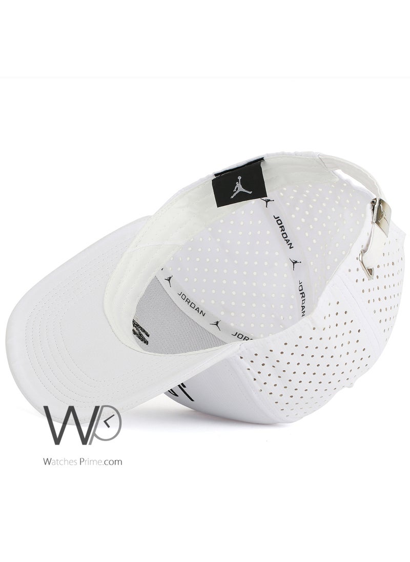 Jordan Jordan Snapback hip hop Cap White Color Cotton Hat For Men  - Image 4