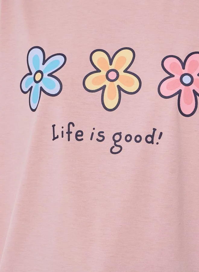 Take Two Graphic Printed Short Sleeve T-Shirt