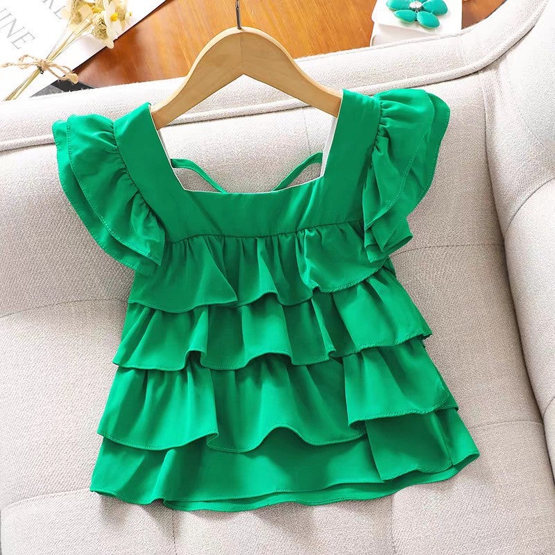 Children'S Day Pleated Skirt Korean Style Jk Skirt Showy Skirt New Style Zhongda Girls College Style Girls Culottes - Image 1