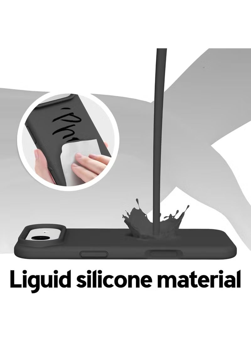 JAJEEK iPhone 17 Air Smooth Liquid Silicone Soft Cover with Microfiber Lining – Shockproof Protective Phone Case for iPhone 17 Air 6.5-Inch – Anti-Scratch & Anti-Fingerprint Back Cover – Slim Fit with Precise Cutouts & Wireless Charging Compatible - Image 3