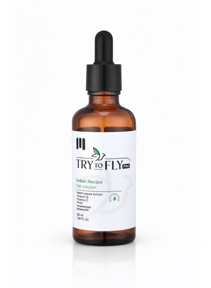 TRYTOFLY Pro Indian Reccipe Hair Solution 50 Ml - Image 1