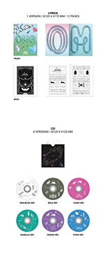 dreamus NewJeans - OMG [Message Card ver.] 1st Single Album+Store Gift (HYEIN ver.) - Image 5