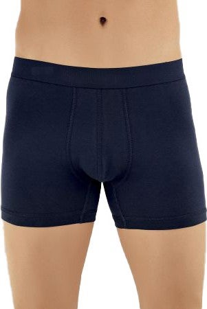 Bluence Men's Cotton Lycra Flexible Navy Blue Boxer 12 Pieces  - Image 2