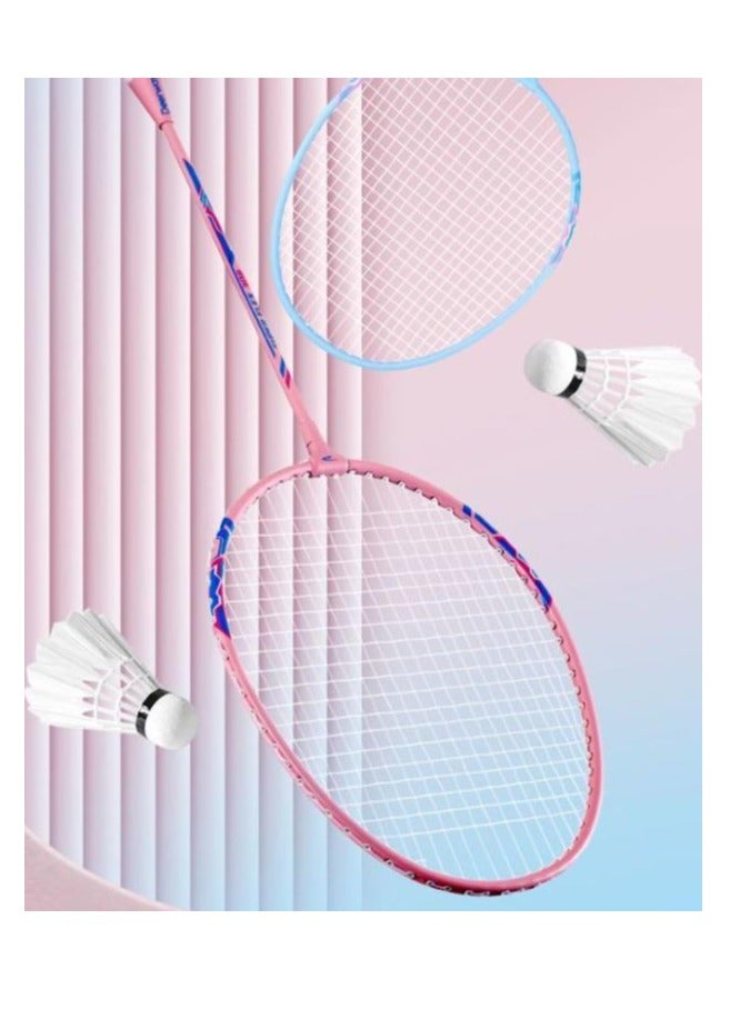 Deerway Delhui Badminton Racket Ultra Light And Durable Adult Suit, Competition Training, Dribbling, Double Racket - Image 2