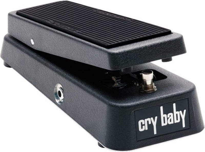 MXR Dunlop Crybaby GCB-95 Classic Wah Pedal Bundle with 2 Patch Cables and 6 Assorted Dunlop Picks - Image 4