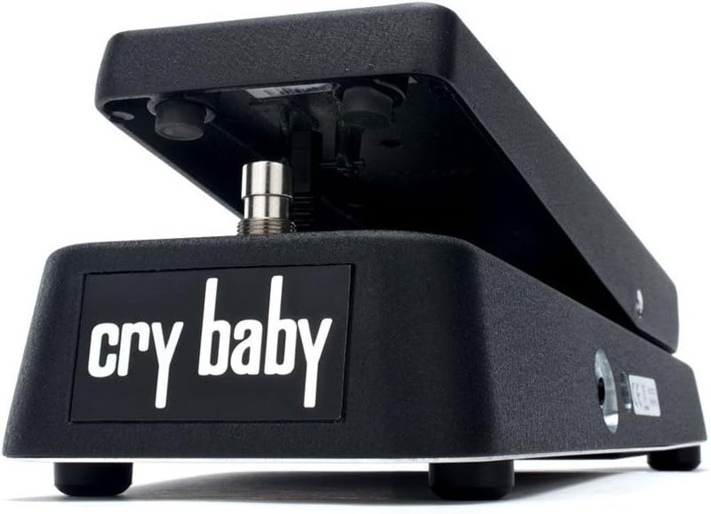 MXR Dunlop Crybaby GCB-95 Classic Wah Pedal Bundle with 2 Patch Cables and 6 Assorted Dunlop Picks - Image 2
