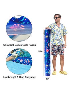 FindUWill FindUWill Inflatable Swim Pool Noodles, 2 Pack Soft Fabric Covered Large Noodles, Premium Buoyancy for Swimming Floating, Pool Floats Toys for Adults Pool Accessories  - Image 4