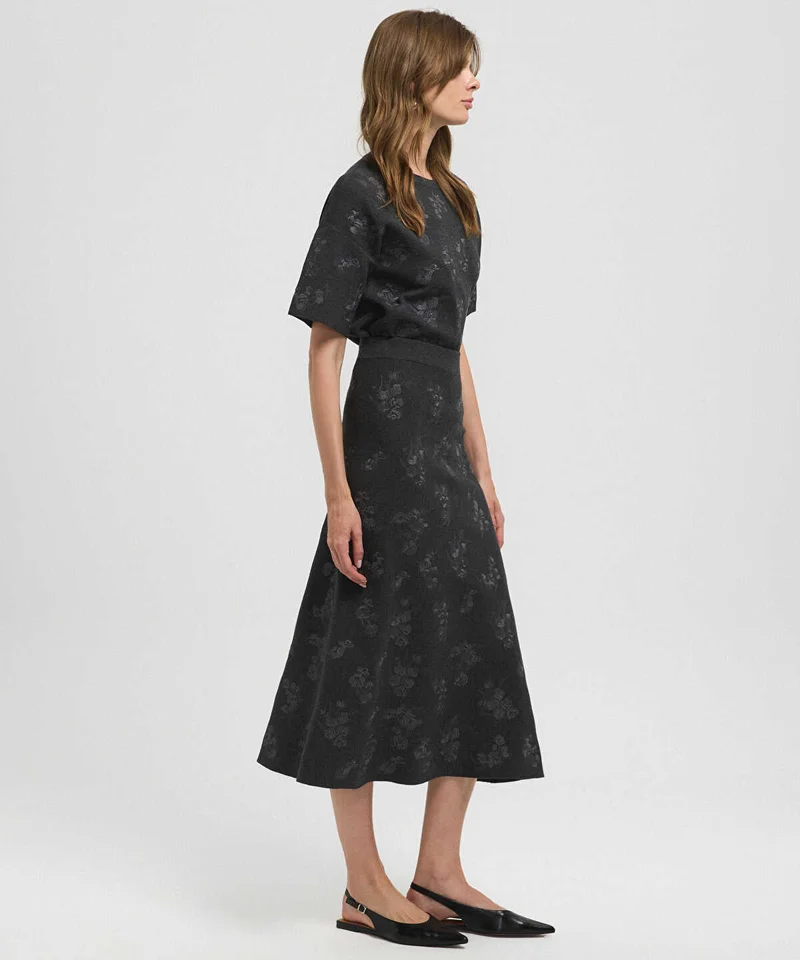 Ipekyol Sequin Knit Skirt