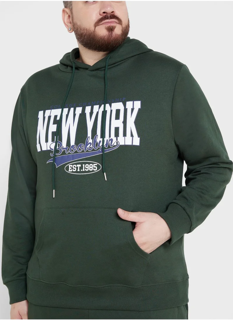 سفنتي فايف Varsity Pullover Hoodie
