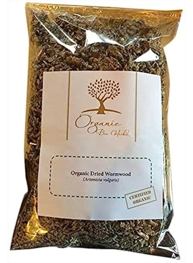 Organic Bio Herbs Organic Dried Wormwood/Mugwort (Artemisia Vulgaris) 4 Oz. - Image 1