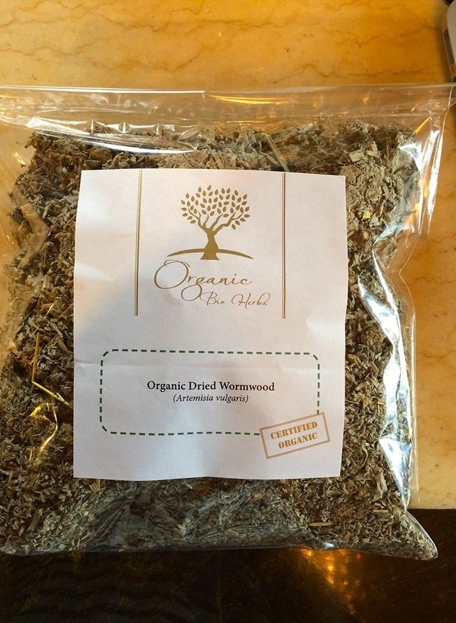 Organic Bio Herbs Organic Dried Wormwood/Mugwort (Artemisia Vulgaris) 4 Oz. - Image 2