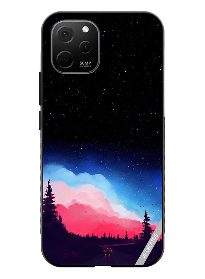 VR CREATIVE Protective Case Cover For Huawei Nova Y61 Vibrant Cloud Design Multicolour - Image 1