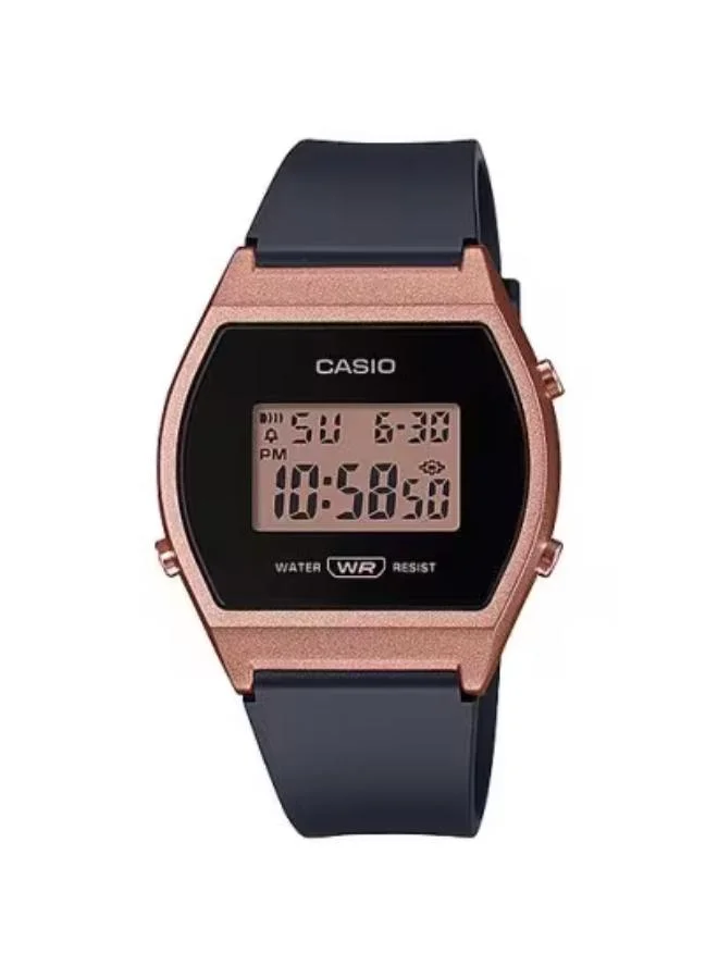 CASIO Women's Resin Digital Watch LW-204-1ADF - 35 mm