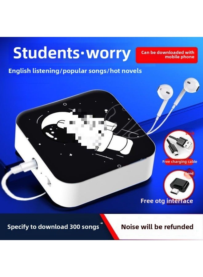 Mp3 Walkman Mini Music Player Girls Listening To Songs Junior Senior High School English Listening Sports Small Mp4 Strawberry-Body Color:Star Boy-Memory Capacity:MP3 Headphone Memory Card with Korean Pop Songs】 - Image 5