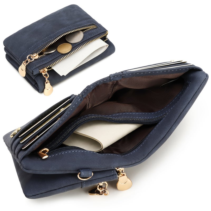 MIYIN Women's Vintage Mini Wallet with Wrist Strap - Image 5