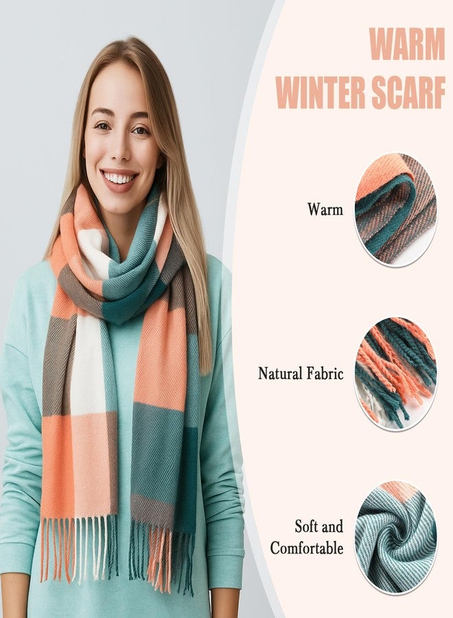 Yearntown 3 Pieces Winter Beanie Scarf Gloves Set for Women Fleece Knit Pom Pom Hat Neck Warmer Touchscreen Gloves 3 in 1 Set - Image 3