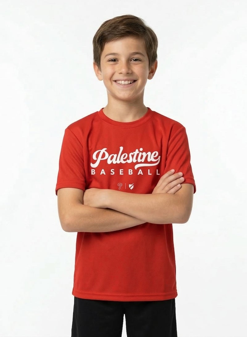 Baseball United Palestine Baseball National Team Kids' Lifestyle T-shirt - Image 1