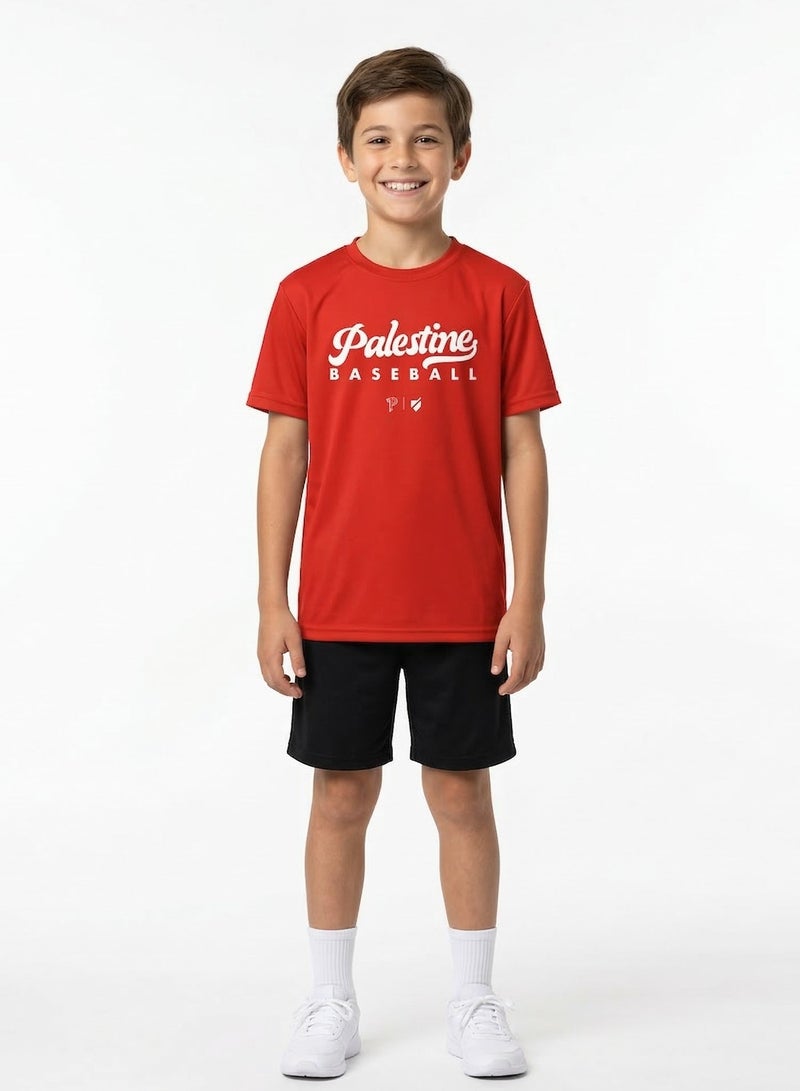 Baseball United Palestine Baseball National Team Kids' Lifestyle T-shirt - Image 2