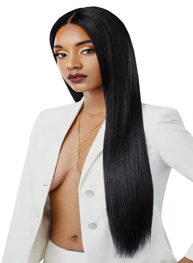 Outre Luxe Line pure Virgin Human Hair 15+ Quality Grade NATURAL STRAIGHT (18", NBRN) - Image 2