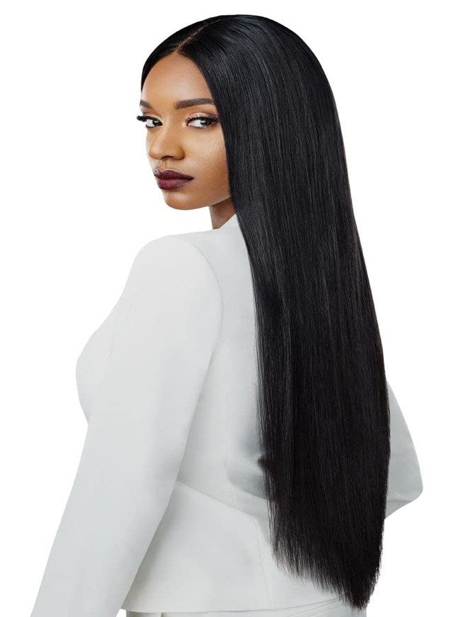 Outre Luxe Line pure Virgin Human Hair 15+ Quality Grade NATURAL STRAIGHT (18", NBRN) - Image 3