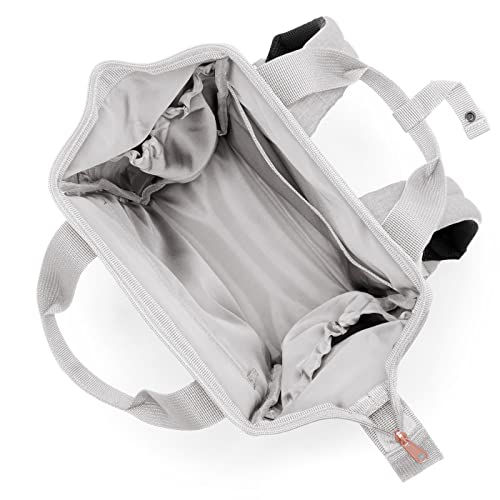 reisenthel allrounder R sky rose – Backpack and tote bag in one - With plug-in flap for travel trolleys - Image 2