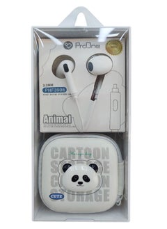 ProOne ProOne PHF3908 Handsfree With Cute Carrying Case,Wired In-Ear Headphones with Mic & Volume Control, Noise Isolating, Beautiful Design, 14.2mm Speaker, 3.5mm, Lightweight, Earphone For Kids and Adults  - Image 3