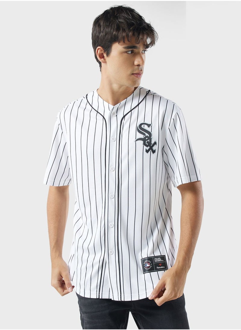 Fanatics - Mlb Chicago Bulls White Sox Jersey - Image 1
