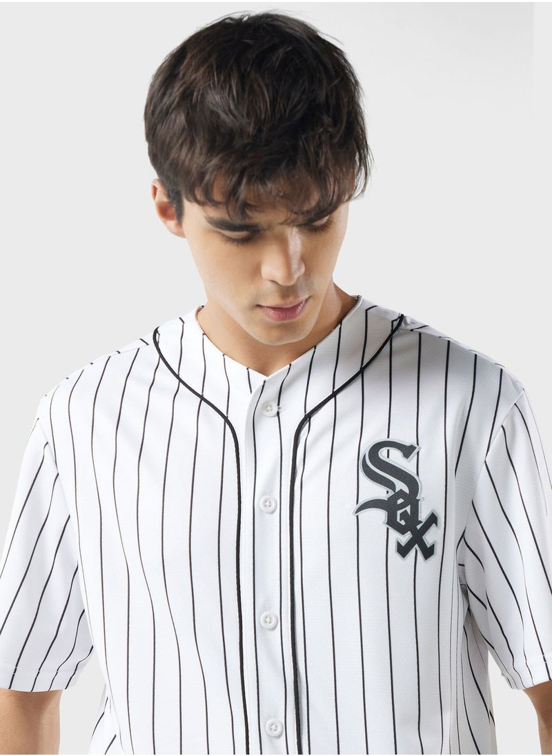 Fanatics - Mlb Chicago Bulls White Sox Jersey - Image 1