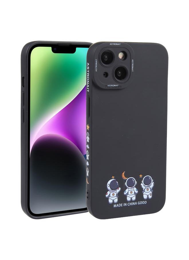 جراب لهاتف iPhone 14 Plus بنمط رائد فضاء من مادة TPU