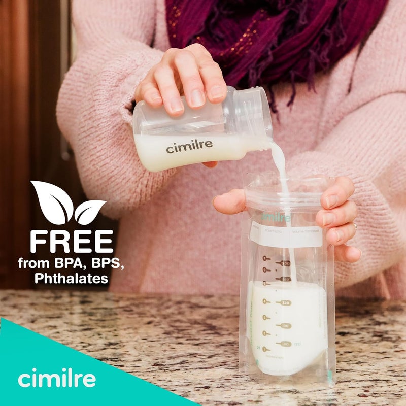 Cimilre Breast Milk Storage Bags - 120 Pack - Image 4