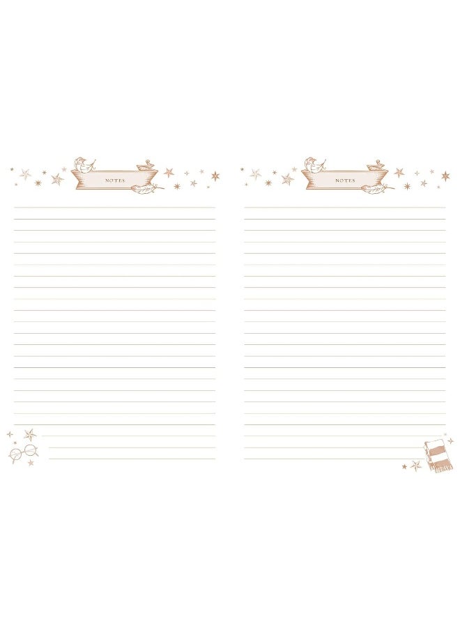 Harry Potter: Hogwarts Stand Together Traveler's Notebook Set: (Refillable Notebook)