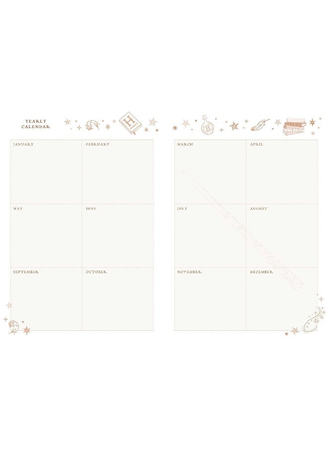 Harry Potter: Hogwarts Stand Together Traveler's Notebook Set: (Refillable Notebook)