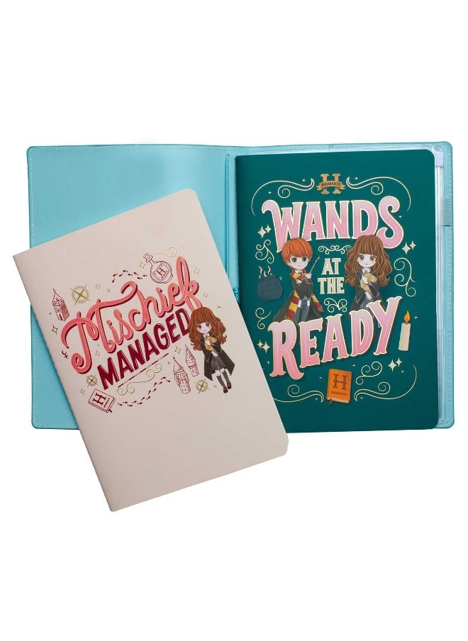 Harry Potter: Hogwarts Stand Together Traveler's Notebook Set: (Refillable Notebook)  - Image 2