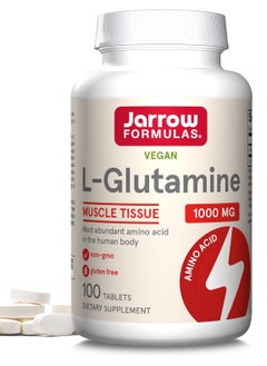 جارو فورملاز Jarrow Formulas, ل-جلوتامين، 1000 ملجم، 100 قرص 