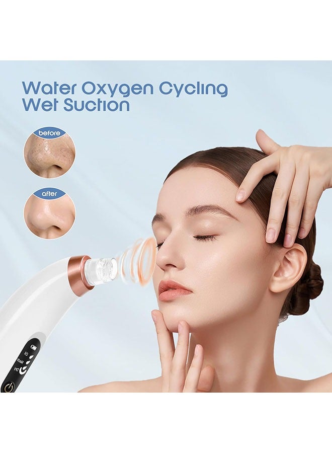 Arabest Electric Blackhead Suction Device,Visualized Pore Cleaner,Visualized Small Bubbles,Gift for Mother/Girlfriend,For Facial Beauty,Cleaning,For Home,Beauty Shop,Long-Distance Travel(Small Bubble Style) - Image 4