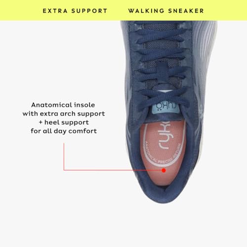 Ryka Women's Devotion Plus 3 Walking Shoes Navy 6.5 M - Image 4