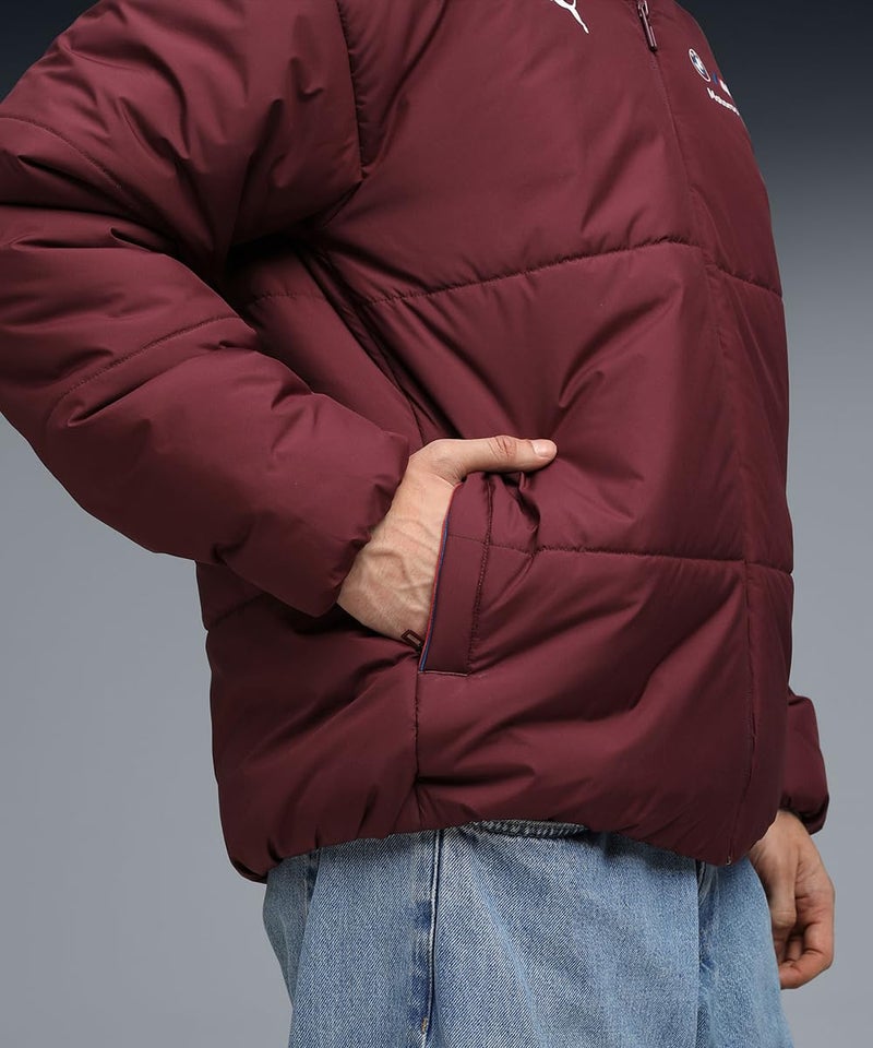Puma, Men, BMW MMS ESS+ PUFFER JACKET, Ruby Shimmer, L, (63297705) - Image 5