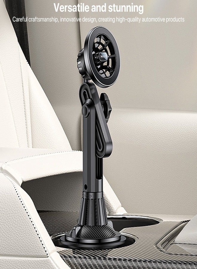 Yesido Yesido C200 Magsafe Magnetic Adjustable Car Cup Holder Using Phone Bracket  - Image 3