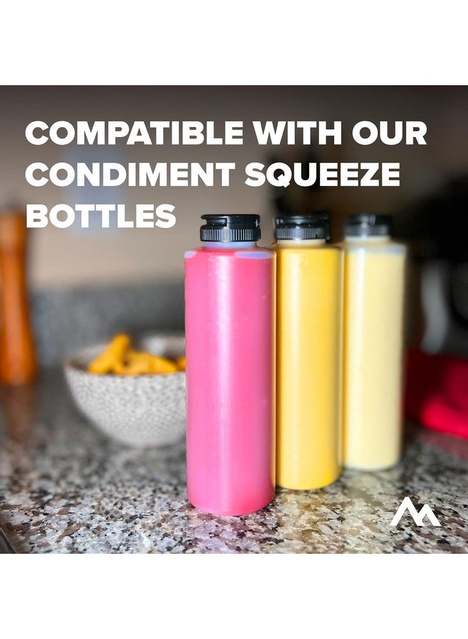 بيناكل ميركانتيل أغطية زجاجات الضغط من بيناكل ميركانتيل - أغطية بديلة للتوابل باللون الأحمر، مقاس 38-400، غطاء قلاب، آمنة للاستخدام في غسالة الأطباق، صُنعت في الولايات المتحدة الأمريكية، خالية من مادة BPA - مثالية لأغطية زجاجات الضغط - Image 5