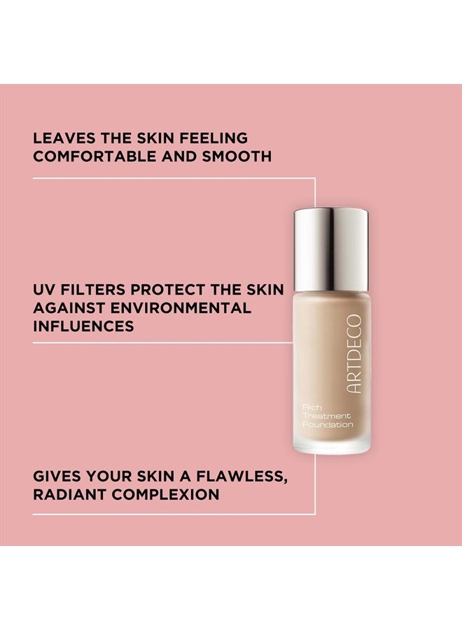 ARTDECO Rich Treatment Foundation Number 15, Cashmere Rose 20 Ml - Image 2