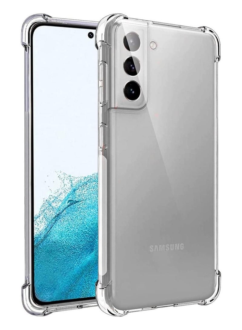 Bills Samsung S22 -Slim Transparent TPU Case - Shock-Absorbent Clear Back Cover with Reinforced Corners - Image 2