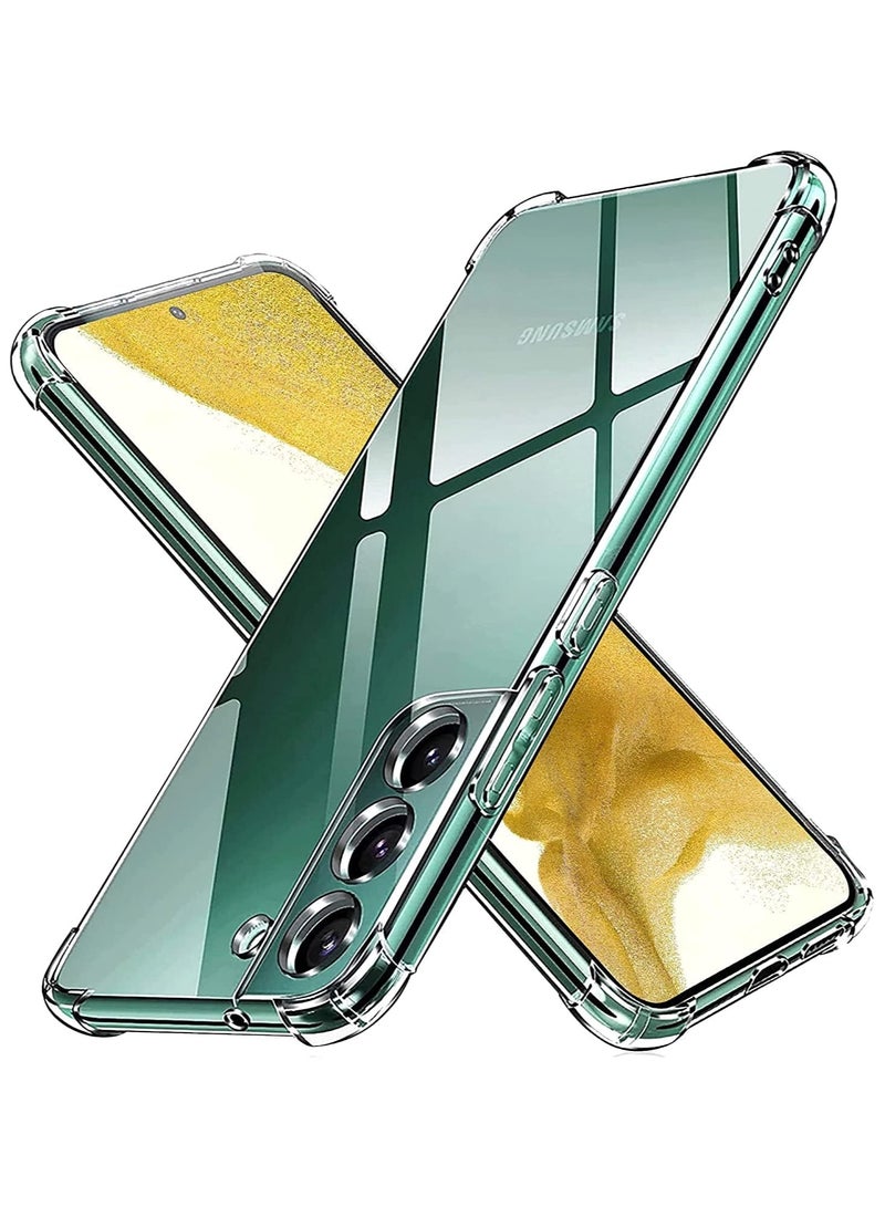 Bills Samsung S22 -Slim Transparent TPU Case - Shock-Absorbent Clear Back Cover with Reinforced Corners - Image 1