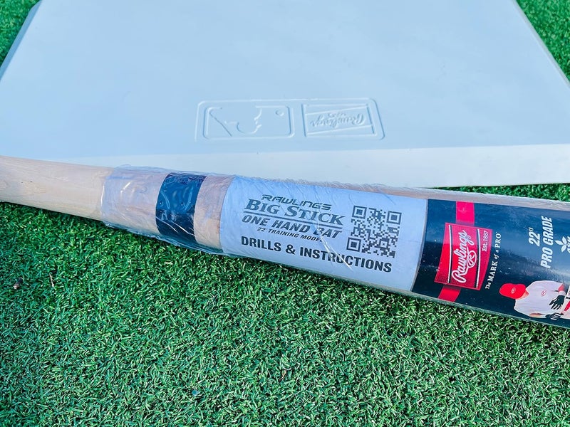 Rawlings | BIG STICK One Hand Training Bat | Baseball / Softball | 22” Pro Grade Ash - Image 5