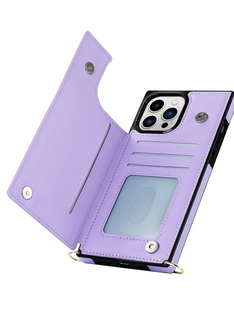 Suteni Back cover iPhone Protective Leather Case - Image 3