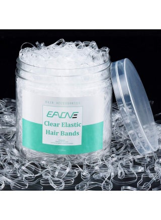 Clear Elastic Hair Rubber Bands, EAONE 1500Pcs Mini Elastics No Damage Baby Ties Small Tiny Ponytail Bands Stretch for Girls Women Braiding Accessories with Box Package - pzsku/ZAD298802D92DE898A657Z/45/1744002942/f761dce8-fb53-4868-b6a5-f161e6856b84
