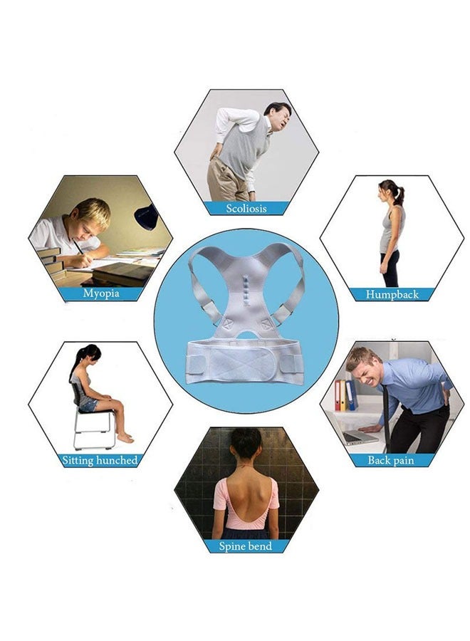 بيوينتي مشد طبي لتصحيح تقوس القوام ودعم الظهر والأكتاف - Image 4