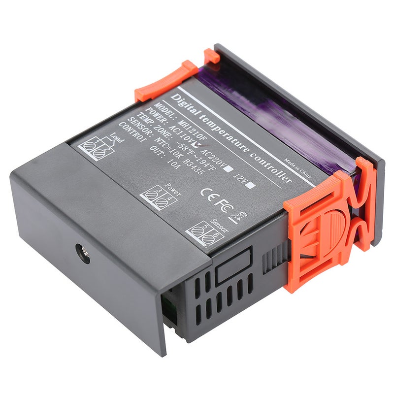 MH1210F Digital Temperature Control Controller Thermostat -58~194℉ Fahrenheit Sensor AC110V - Image 5