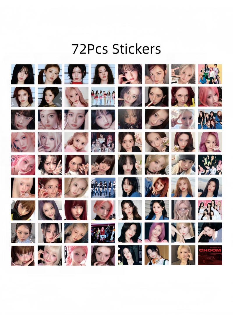 Harse 127Pcs BABYMONSTER New Album CHOOM Lomo Cards and Stickers - Image 3