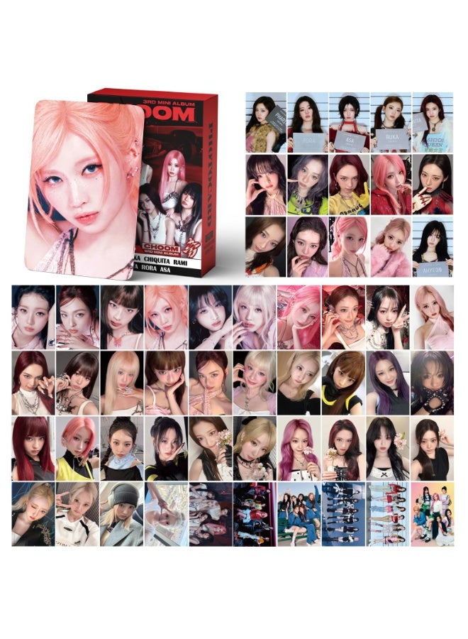 Harse 127Pcs BABYMONSTER New Album CHOOM Lomo Cards and Stickers - Image 2